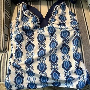 Cabana Life Blue and White Swimwear